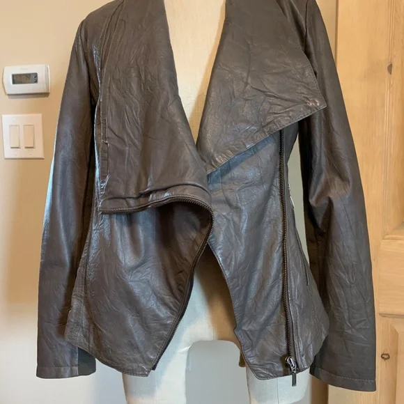 Cigno Nero leather jacket